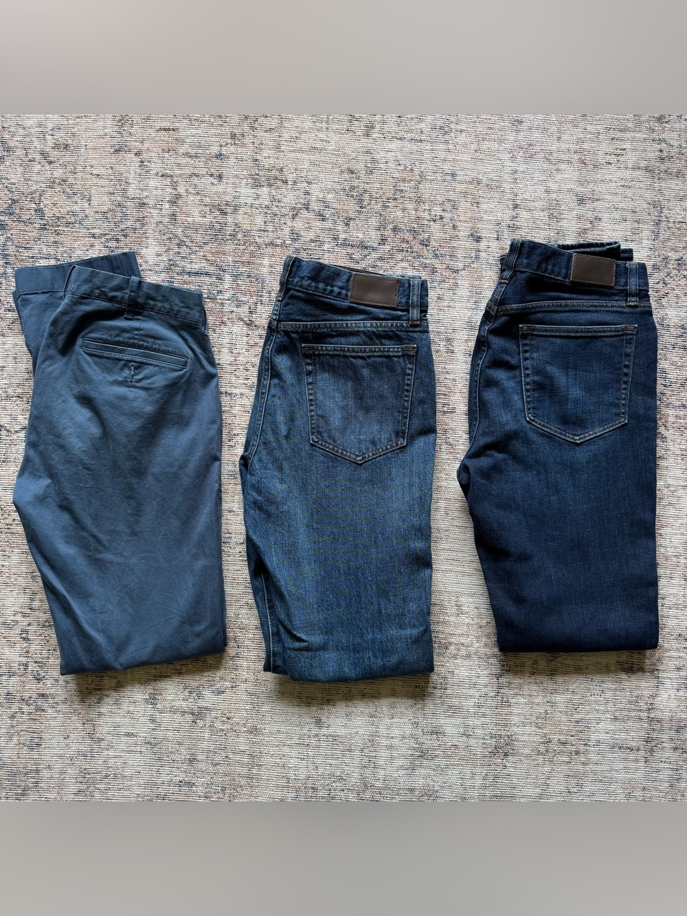 {J Crew Factory} Lot of 3 Pairs The Driggs 32x34